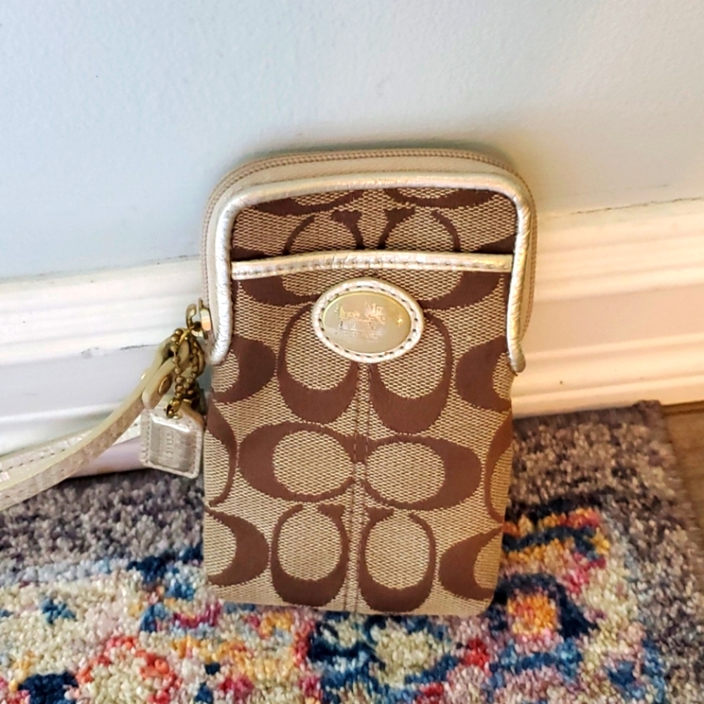 Coach wristlet